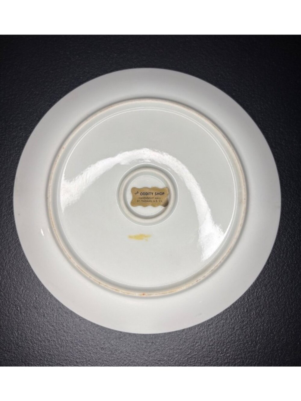 Vintage St. Thomas Virgin Islands Plate Sail Boat Light House Beach Nautical - Picture 2 of 2